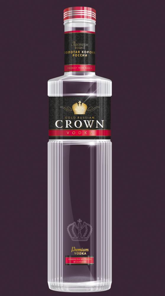 Gold Crown of Russian Vodka 0.50L, 40.0%