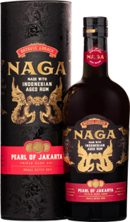 NAGA Pearl of Jakarta Small Batch Rum 0.70L, 42.7%, gift 