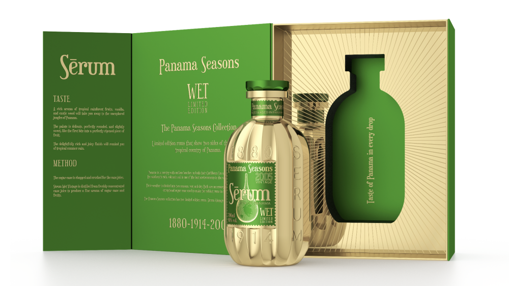Sérum Panama Seasons Wet 2005 Limited edition  0.70L, 40.0%, gift