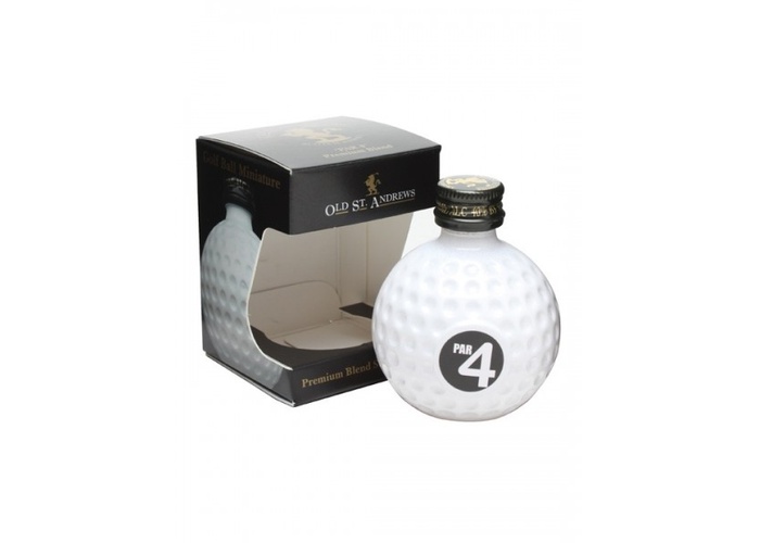 Old St. Andrews Golf Ball "Par 4" Blended Scotch Whisky, 0.05L, 40.0%, gift