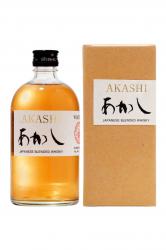 Akashi blended whisky  0.50L, 40.0%, gift