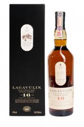 Lagavulin 16y., 0.70l, 43.0% gift