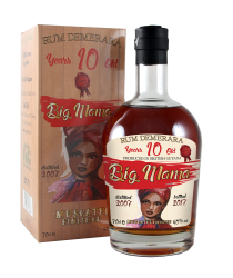 Big MAMA Rum 10 y.o. Muscatel Finished 0.70L, 40.0%, gift