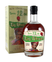 Big MAMA Rum 12 y.o. Porto Finished 0.70L, 40.0%, gift