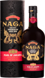 NAGA Pearl of Jakarta Small Batch Rum 0.70L, 42.7%, gift