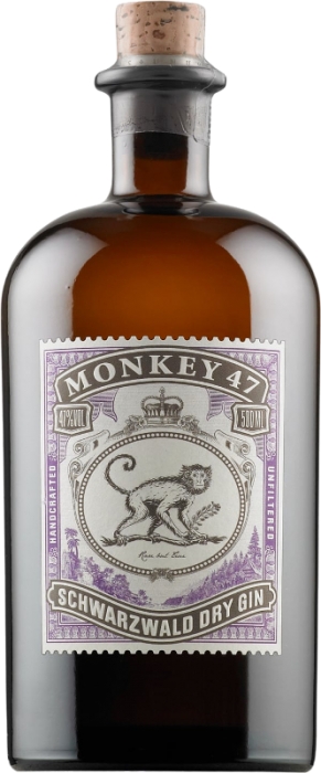 Monkey 47 Schwarzwald Dry Gin 0.50L, 47.0%